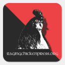Search for red chicken stickers Black