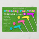 Recherche de mini golf anniversaire invitations Putt putt