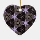 Search for purple star ornaments Modern