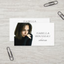 Recherche de skincare business cards Moderne