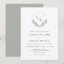 Search for olive branch wedding invitations Simple