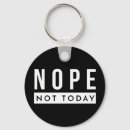Search for nope keychains Quote