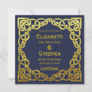 Search for claddagh cards invites Gold