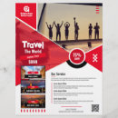 Search for travel flyers Design