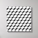 Search for optical illusion canvas prints Retro
