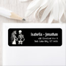 Search for wraparound return address labels weddings Bride