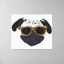 Recherche de chien de carlin art Moderne