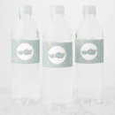 Search for baby shower water bottle labels Whimsical