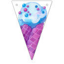 Search for ice cream bunting flags Party