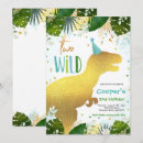 Recherche de deux oiseaux invitations Fête des dinosaures
