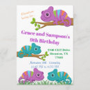 Search for chameleon invitations Party
