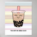 Search for boba tea posters Kawaii