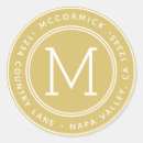 Search for gold monogram seals envelope seals Return address