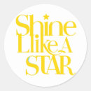 Search for shiny gold stickers Star