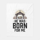 Search for christmas nativity blankets Christian