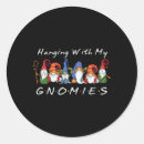 Search for funny gnome stickers Winter