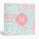Search for unique floral binders Pattern