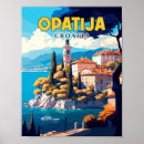Search for croatia travel posters Illustration