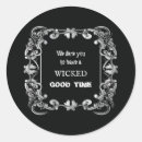 Search for black white halloween stickers Elegant