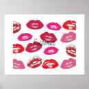 Recherche de lipstick posters Kiss