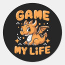 Search for life is a game stickers Gaming