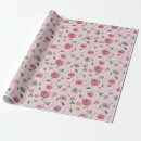 Search for vine wrapping paper Pink