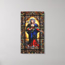 Search for virgin mary canvas prints Church