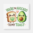 Search for toast magnets Avocado