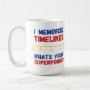 Recherche de chronologie tasses Superhéros