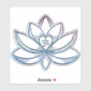 Recherche de symbole laser autocollants Yoga