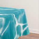Search for ocean waves tablecloths Turquoise
