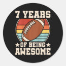 Recherche de garçon de 7 ans autocollants Joueur de football