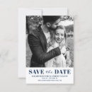 Search for navy blue save the dates Typography