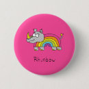 Recherche de rhinocéros badges Enfants