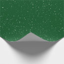 Search for forest green christmas wrapping paper Snow