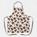 Search for pinecones aprons Nature