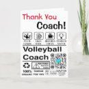 Search for volleyball thank you cards Athlete