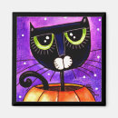 Recherche de chat halloween magnets Mignon