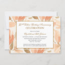 Search for peach and cream invitations Elegant