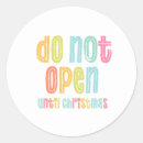 Search for do not open stickers Modern