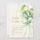 Search for celtic bridal shower invitations Clover