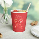 Recherche de bridal shower paper cups Elle noue le noeud