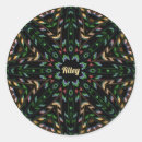 Search for multicoloured stickers Pretty fractal glossy 3d
