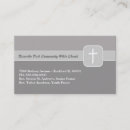 Search for ministry business cards Pastor