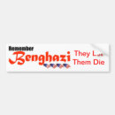 Search for remember bumper stickers Benghazi