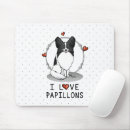 Recherche de chien papillon tapis souris Drôle
