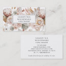 Recherche de concepteurs floraux cartes visite Aquarelle