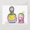 Recherche de matryoshka cartes postales Mignon