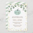 Search for watercolor pumpkin baby shower invitations Botanical