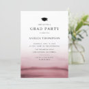 Search for red ombre invitations Minimalist